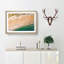 Durdle Door Beach in Wareham - Picture Frame Graphic Art Print-55732659-55732660