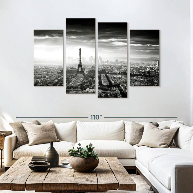 Nicci BW Paris, H 54 po x l 84 po