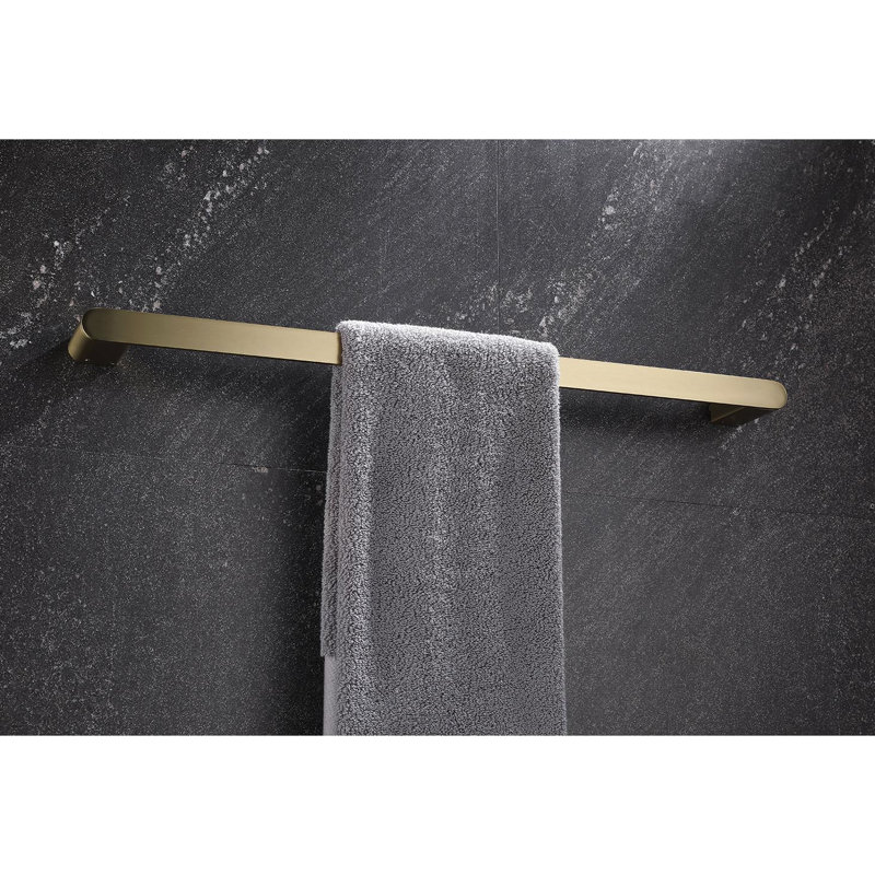 5 Bathroom Fixtures Kit - 304 Material, Finish, Modern Touch, Easy To Install In All Rooms, Brushed Gold Appearance Hardware Group , Corrosion Resistance, Feature, Different Hue