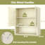 MDF Wall Mounted Required Bathroom Cabinet