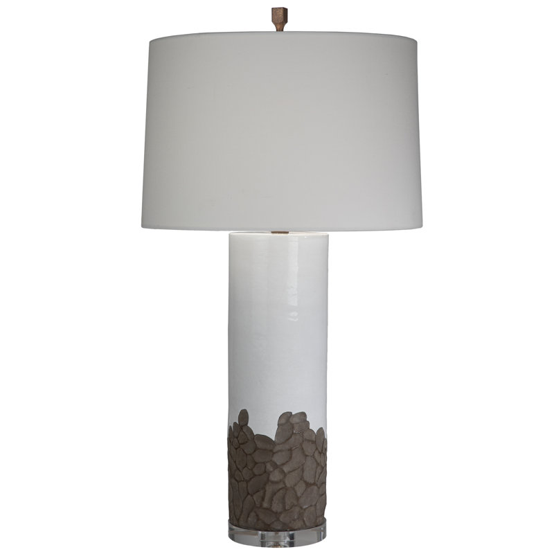 River Table Lamp, Cream
