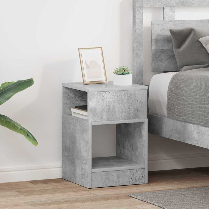 End Table, Concrete Grey