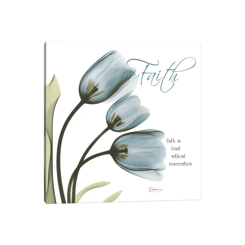 Tulips Faith by Albert Koetsier - Wrapped Canvas Print, 45.72 cm H x 45.72 cm W x 3.175 cm D