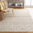 Metro Hand Tufted Wool/Cotton/Latex Geometric Rug in Ivory/Sage-298084216
