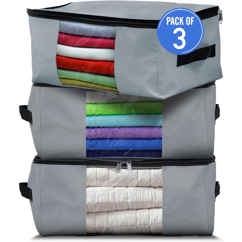 Blue Elephant Polyvinyl Chloride (PVC) Storage Bag