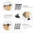 Modern 2 panel Barn Sliding Door With Hardware kit-122965132