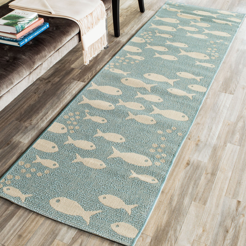 Paugh Performance Animal Print Indoor/Outdoor Area Rug, Runner 2'3" x 6'7"