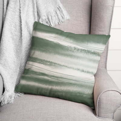 Abstract Outdoor Reversible Throw Pillow