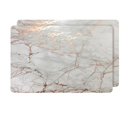 Ensemble de deux napperons rectangulaires pour l'intérieur et l'extérieur