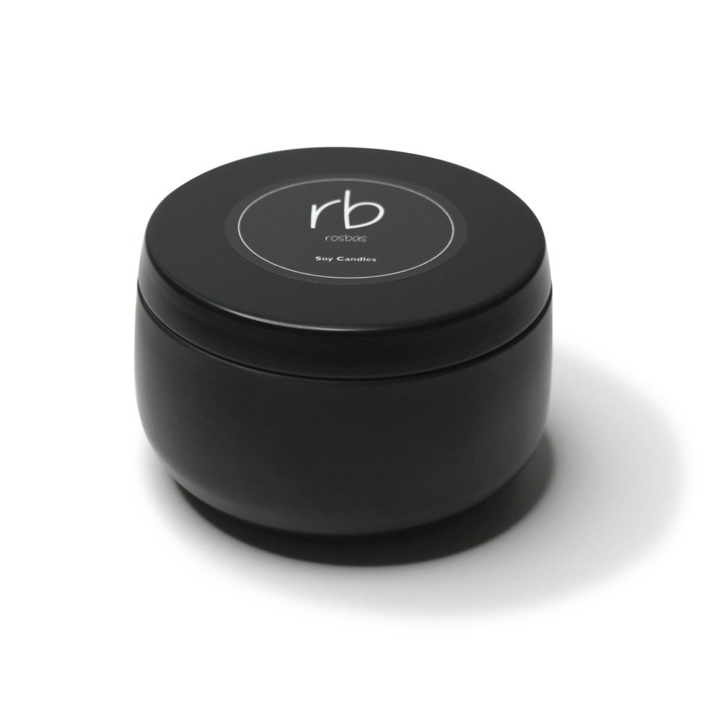 Gardenia Scented Tin Candle, Napoli Collection rosbas 