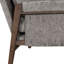 Fauteuil d'appoint confortable en velours pour les loisirs, idéal pour la détente dans le salon et l'utilisation multi-scène-1113155735