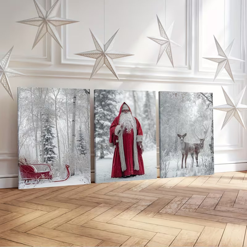 3 Piece Wrapped Canvas Print