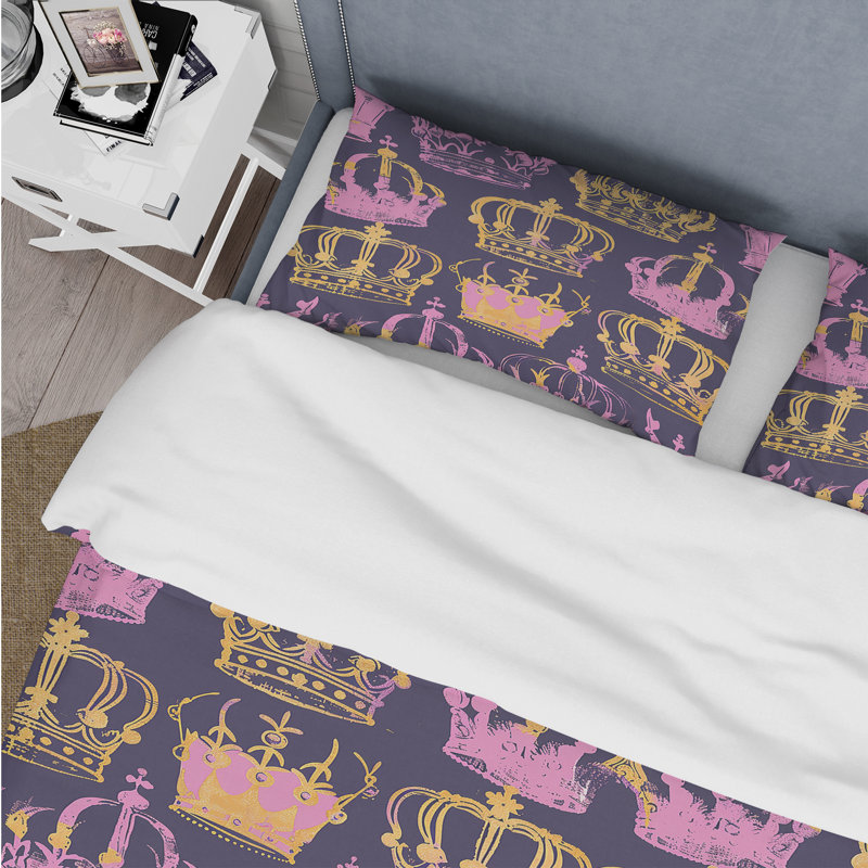 Ensemble de housse pour couette pour enfant, Housse de couette simple et deux taies décorative