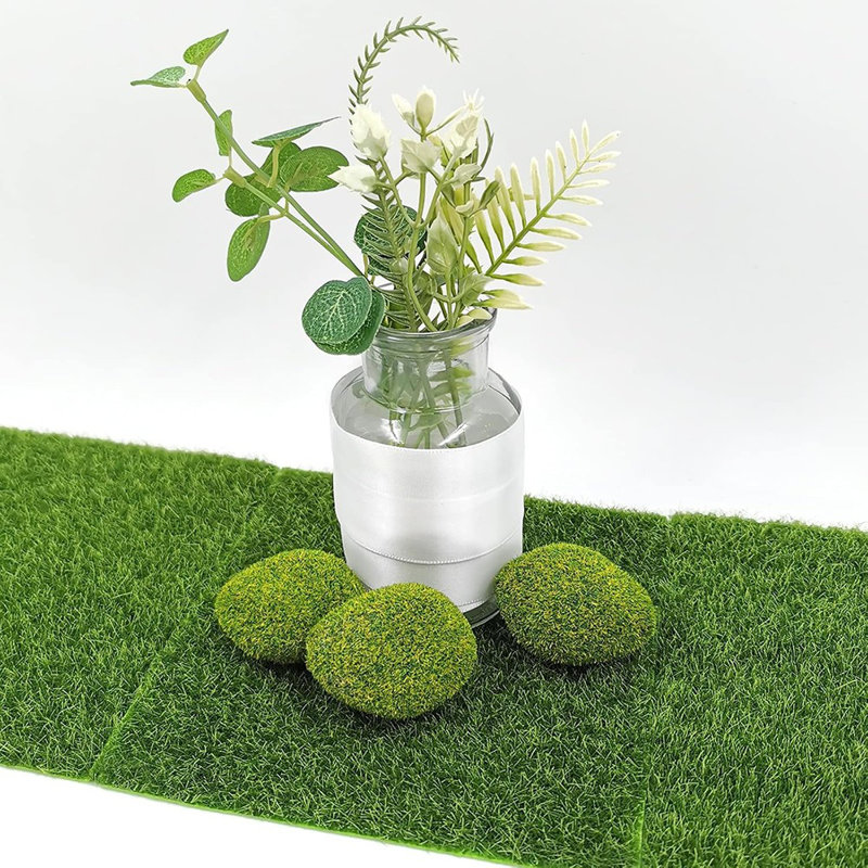 Herbe artificielle féerique, paquet de 8 pelouse ...