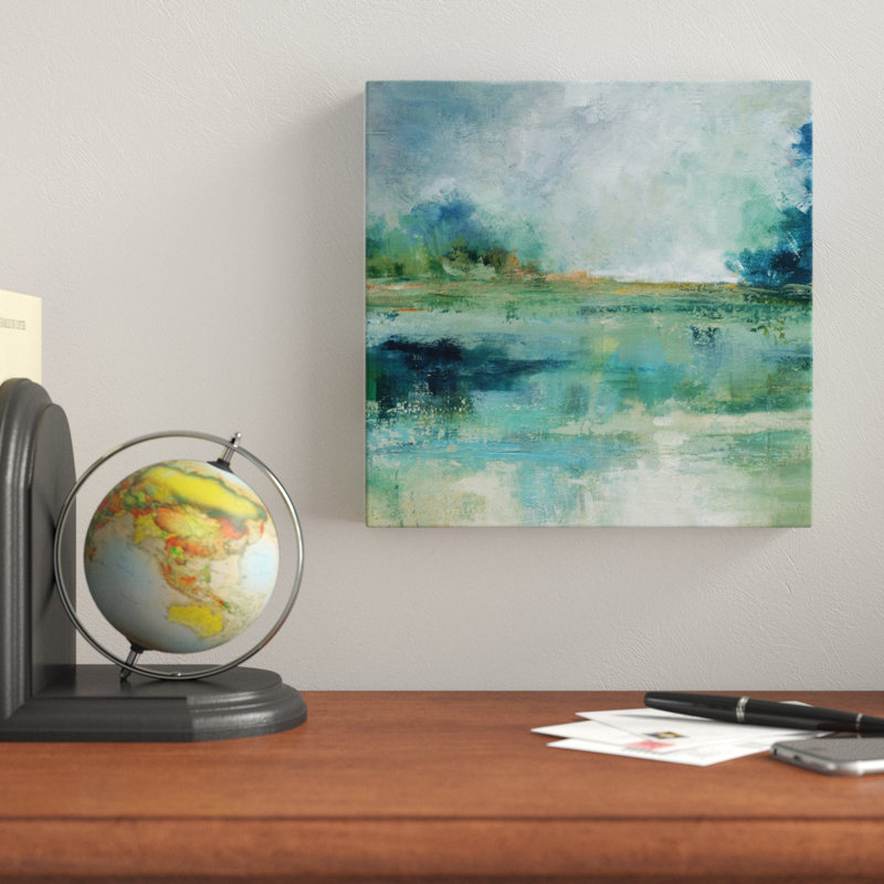 " Emerald Isle ", 10" H x 10" W x 1.5" D