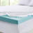 Hypoallergenic 3" Cooling Gel Memory Foam Mattress Topper With Removable Cooling Cover-1367251963