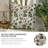 Fabdivine Shivri Handmade Block Print Linen Pillow Cover Modern Boho Artisan Style Size-14X14 Inch-101596010-101596018