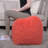 Microfiber Upholstered Square Pouf Ottoman