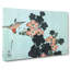 Hibiscus And Sparrow by Katsushika Hokusai - Wrapped Canvas Painting-55360683