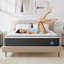 Matelas hybride moyen avec ressorts ensachés et mousse haute résilience, matelas dans une boîte, certifié Oeko-Tex-118331950-118331956