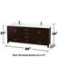 Sheffield 80" Freestanding Double Bathroom Vanity with Quartz Top with Medicine Cabinets-257325269-257345173