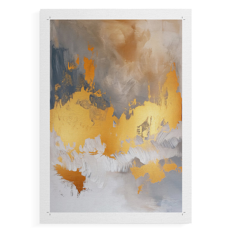 Série ABSTRACT CDLII - Impression sur toile seulement - NON CADRE