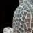 Modern Mosaic Diamond Fiberglass Sheet Leopard Decoration Piece