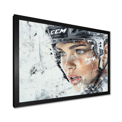 Portrait de joueur de hockey II