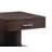 Niamey Walnut Finish End Table