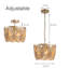 Plafonnier semi-encastré 3 lumières Pragati-1380477063