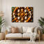 Desserts, art mural brun en métal Ladoo-2042109366