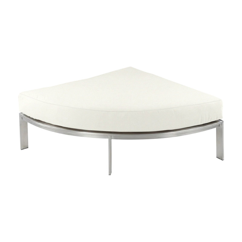 Tivoli Outdoor Ottoman, Cloud