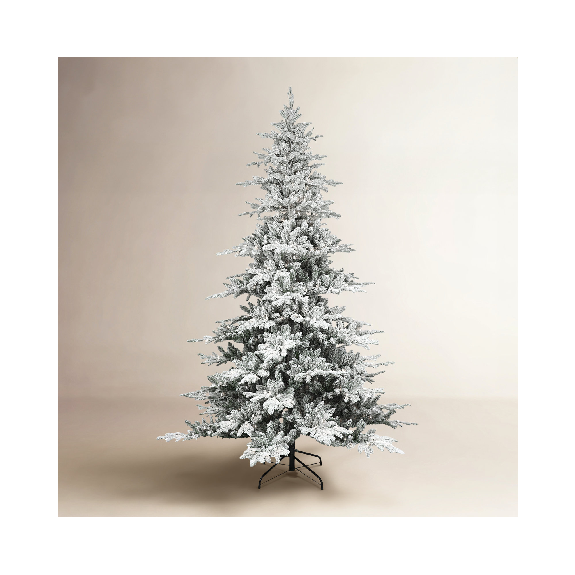 90' Lighted Fir Christmas Tree