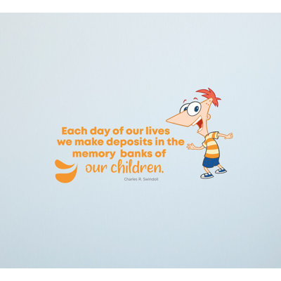 Décalcomanie murale en vinyle Our Our Phineas and Ferb