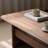 Simple black walnut solid wood coffee table