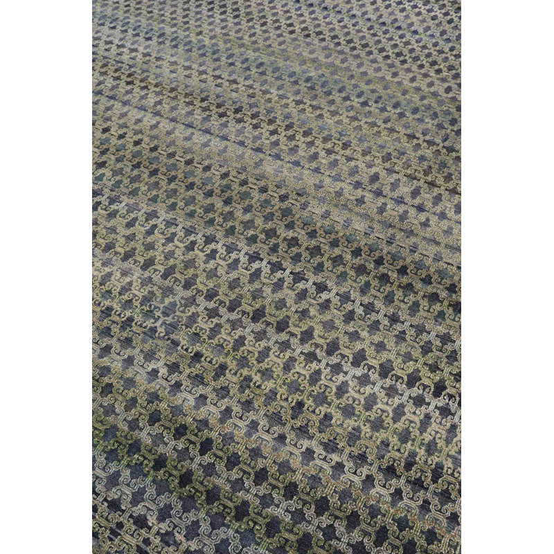 Silk Treasures One-of-a-Kind Rectangle 8'10" X 12'4" Area Rug