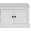 Banc de rangement avec 4 portes et tablettes réglables, banc à chaussures avec coussin amovible pour le salon, vestibule-1571619088