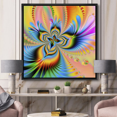 Fractale portail magique II - impression sur toile