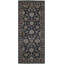 Hand-Knotted High-Quality Navy Runner