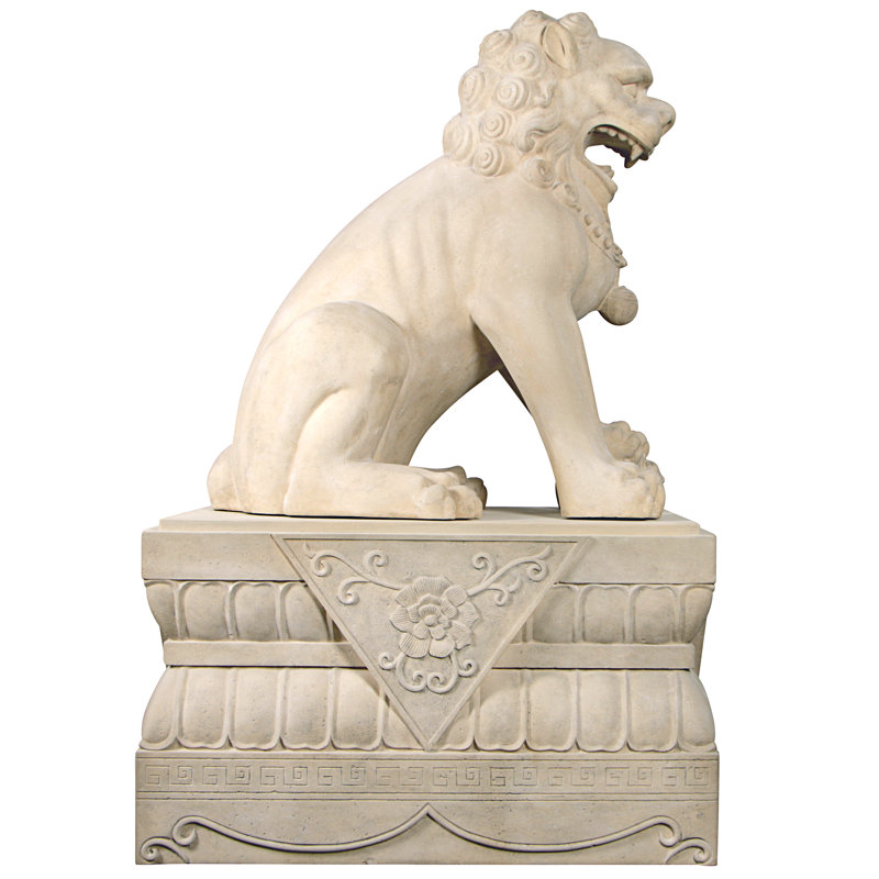 Female Foo Dog Statue