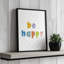 «Be Happy» par Lisa Larson, reproduction d'art-1201704201-1201704209-1201704215