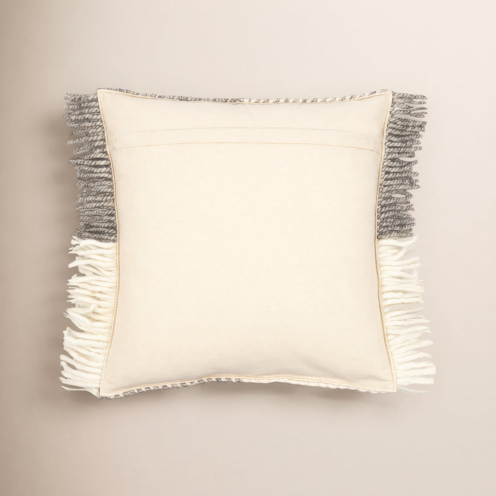 Cypress Fringed Throw Pillow, 22" x 22", Pillow Cover Only - No Insert