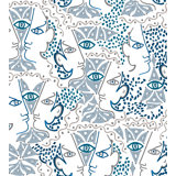The Wall - Jean Cocteau Abstract Wallpaper Double Roll