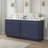 78" Double Bathroom Vanity Base Only-106891073