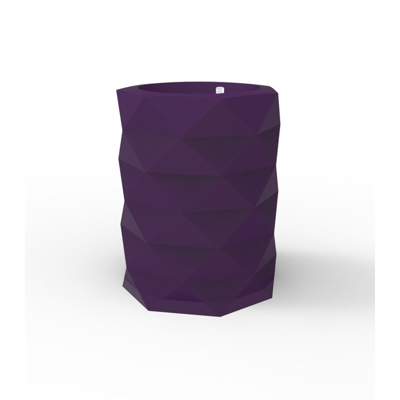 Marquis Resin Pot Planter, Ice, 40.5" H x 31.5" W x 31.5" D