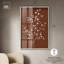 Décoration florale rustique Berry Branch II Shadowbox par Art Remedy, cadre blond, 36 x 54-1377137101-1377137094