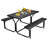 Kutlay 4 - Person Metal Patio Dining Set with Rectangular Table-36467032
