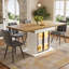 Dining Table with Glass Base-165962860
