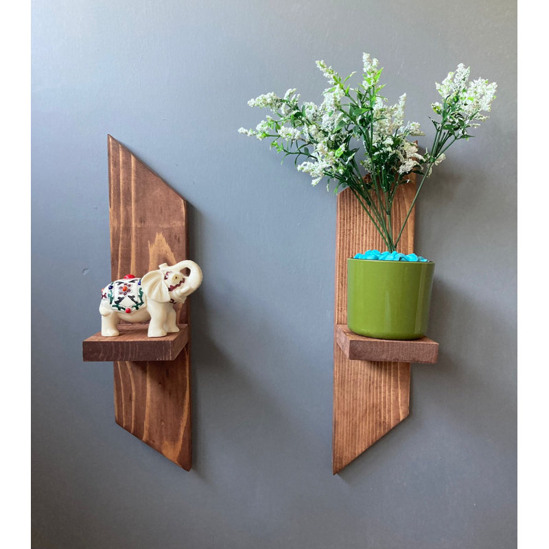 Locelso Wood Floating Shelf