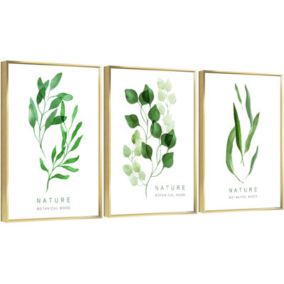 " Plants " 3 - Pieces